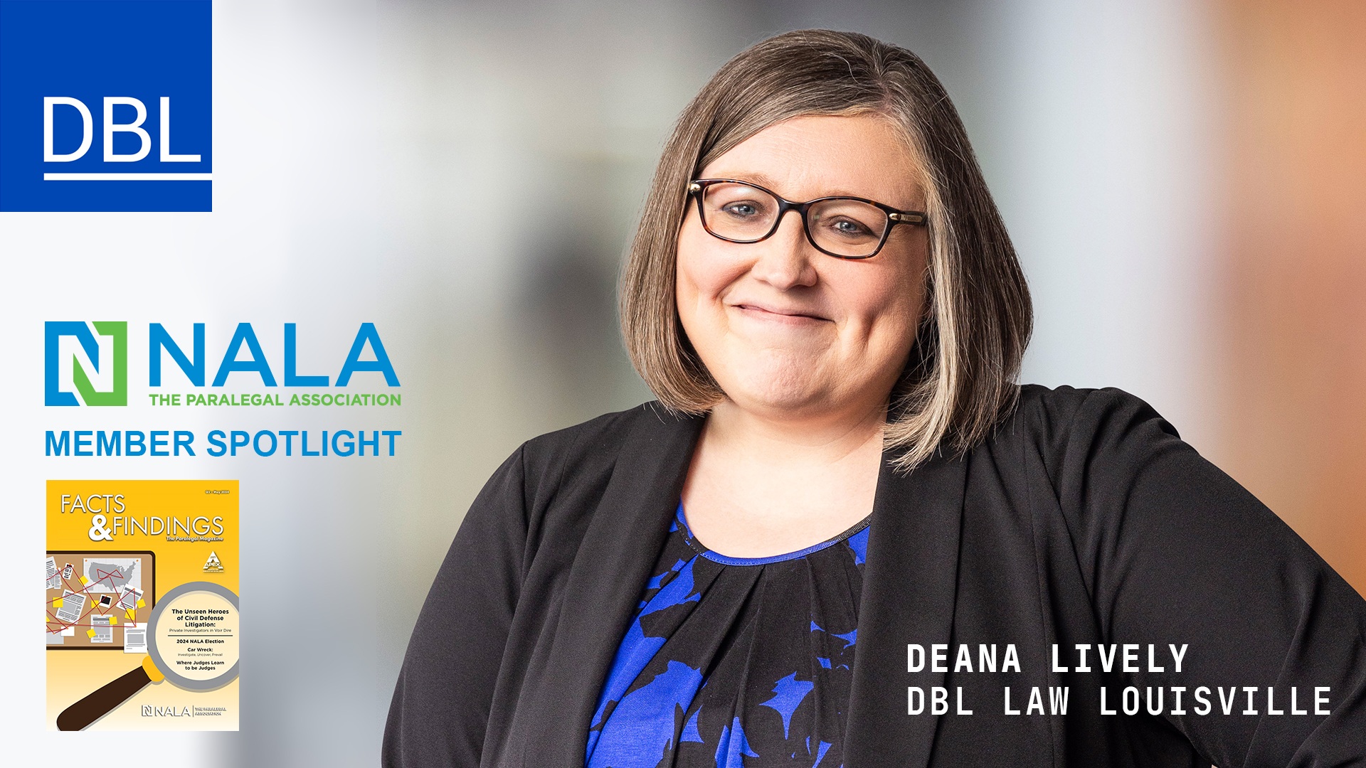 NALA Member Spotlight: Deana Lively, ACP, CKP, MJA