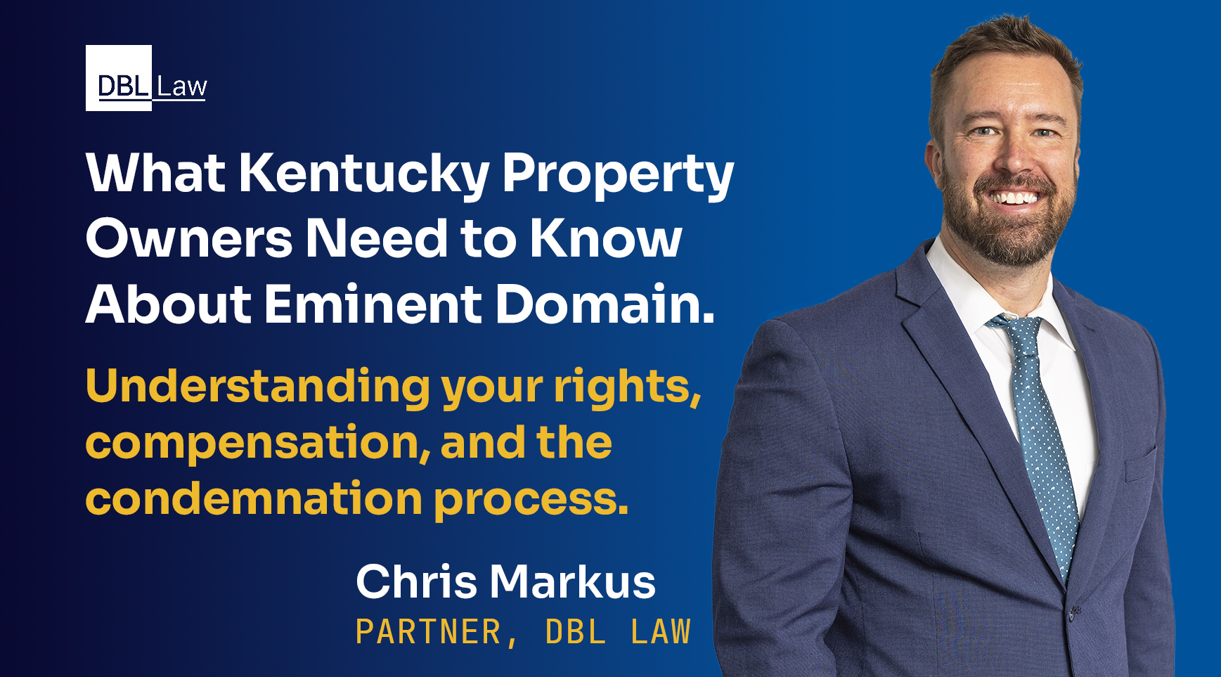 Kentucky Eminent Domain: What Property Owners Need to Know